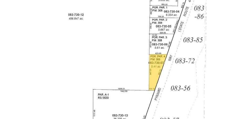 5625 Pyramid Way, Sparks, NV à vendre - Plan cadastral - Image 3 de 26