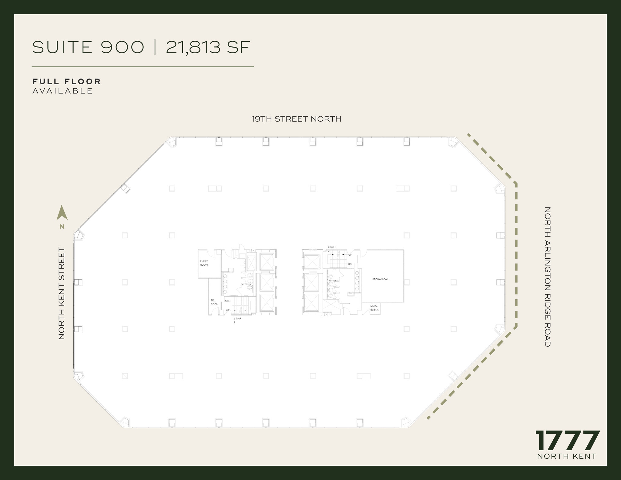1777 N Kent St, Arlington, VA for lease Floor Plan- Image 1 of 1