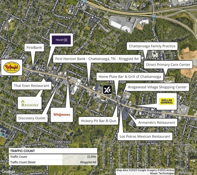 5521 Ringgold Rd, Chattanooga, TN à vendre - Photo du bâtiment - Image 2 de 6