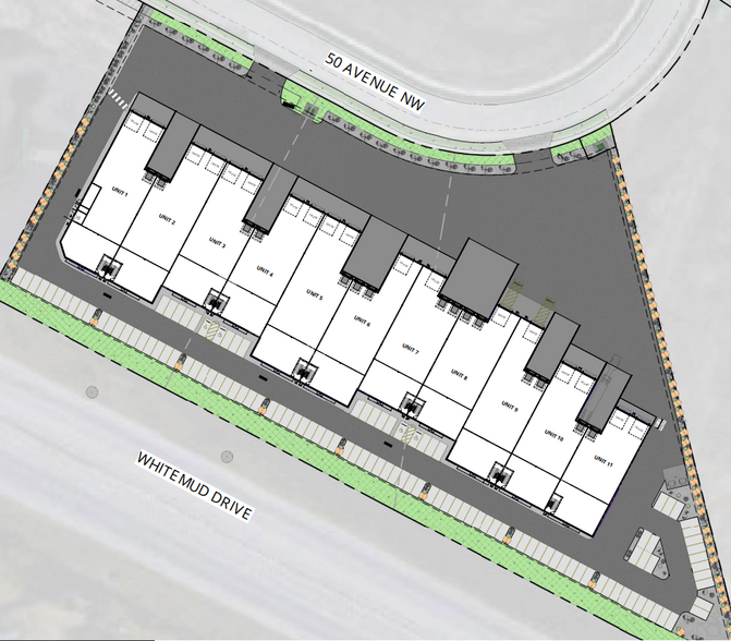 2803 50 Av NW, Edmonton, AB à vendre - Plan de site - Image 2 de 2