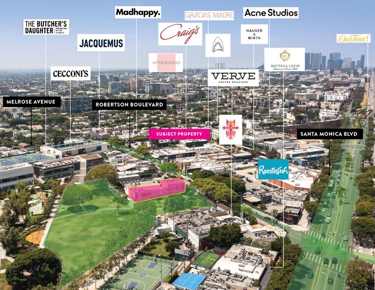 666 N Robertson Blvd, West Hollywood, CA à vendre - Photo du bâtiment - Image 2 de 17