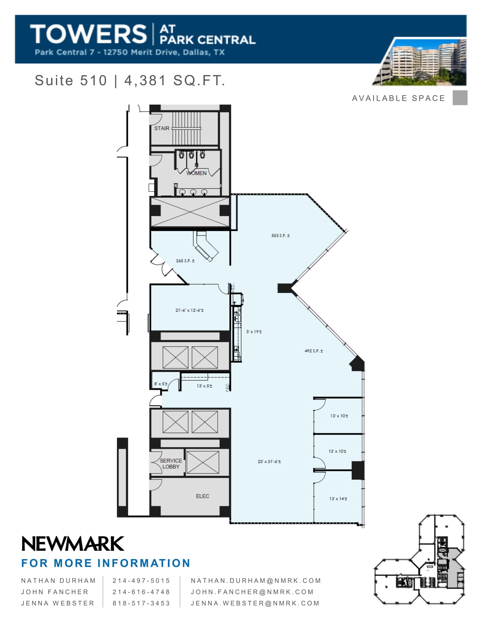 12750 Merit Dr, Dallas, TX for lease Site Plan- Image 1 of 2