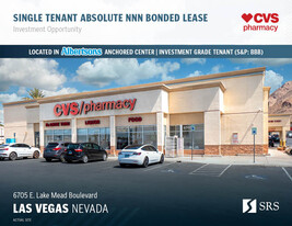 CVS | Approx 8yrs Remain Abs NNN | DrThru - NNN Property