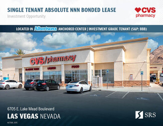 Plus de détails pour 6705 E Lake Mead Blvd, Las Vegas, NV - Vente au détail à vendre