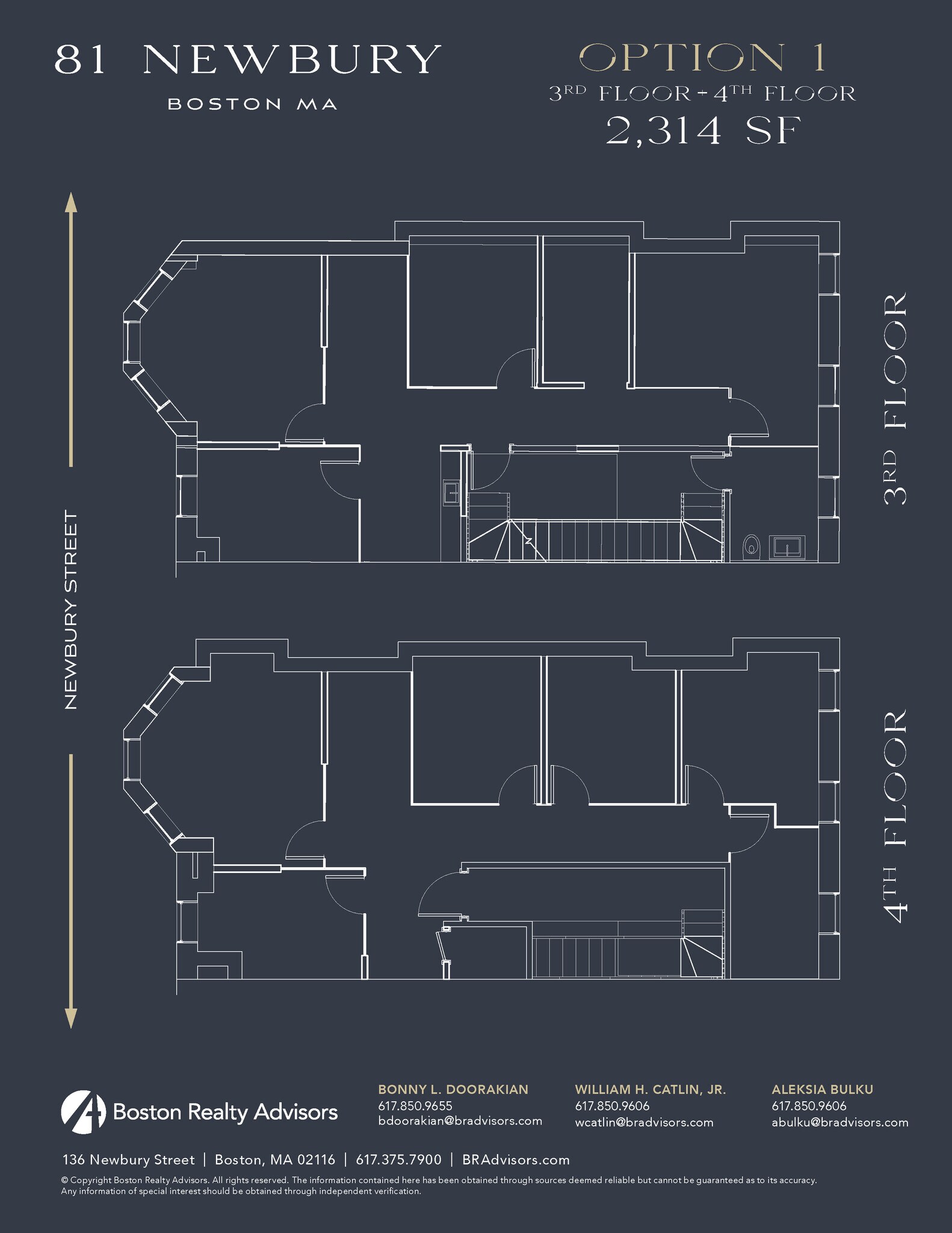 81 Newbury St, Boston, MA for lease Floor Plan- Image 1 of 5