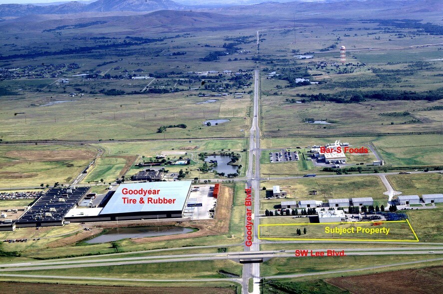 1118 SW Goodyear Blvd, Lawton, OK à vendre - Aérien - Image 3 de 3