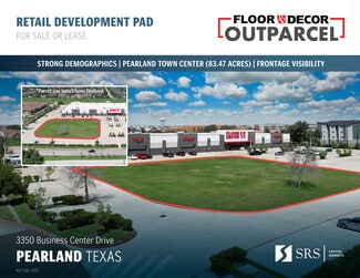 More details for 3350 Business Center Dr, Pearland, TX - Land for Sale