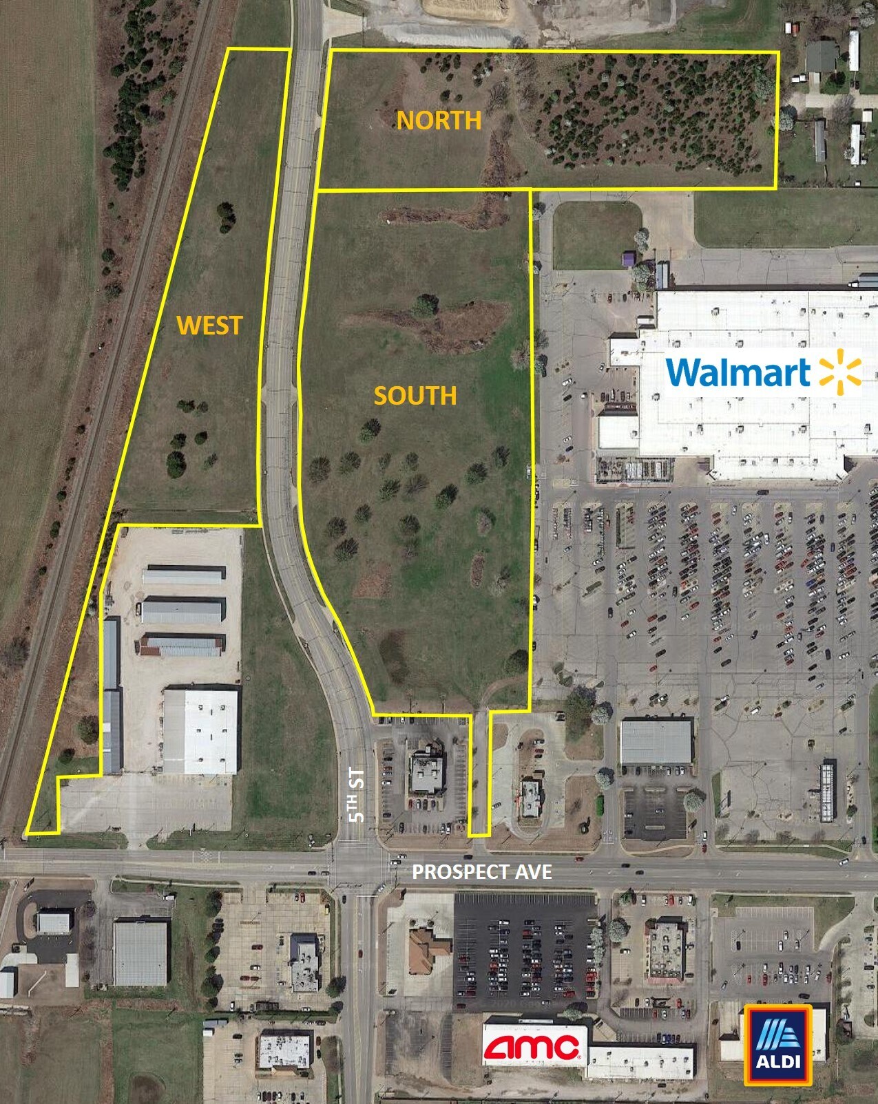 5th St & Prospect Ave, Ponca City, OK à vendre Photo du bâtiment- Image 1 de 2