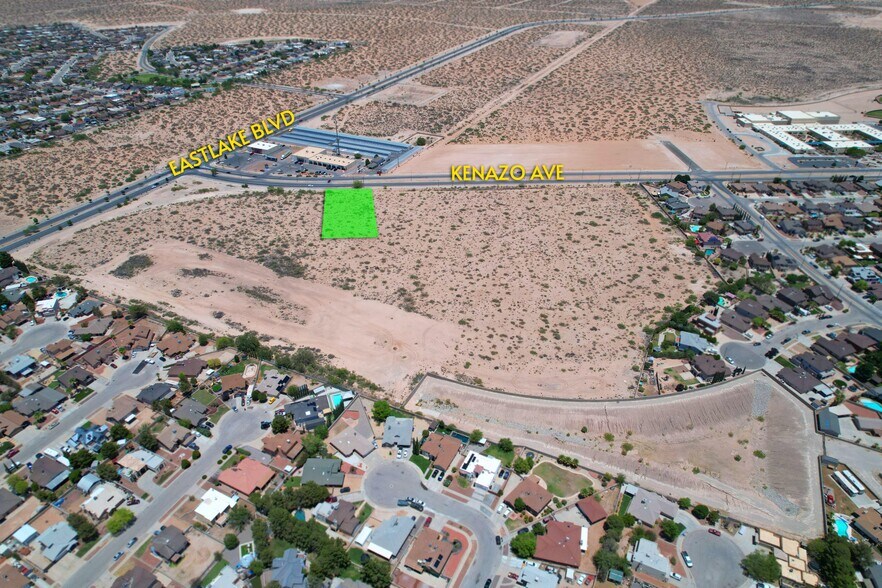 487 N Kenazo, El Paso, TX à vendre - Aérien - Image 2 de 8