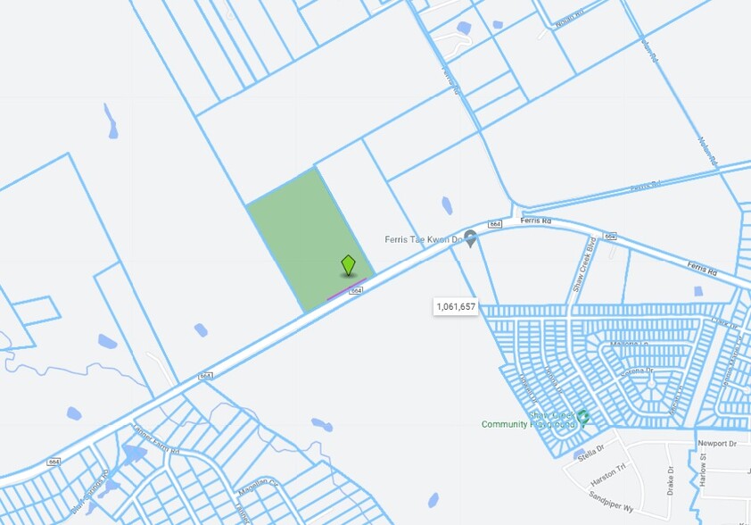 2250 FM 664, Ferris, TX à vendre - Plan cadastral - Image 2 de 2