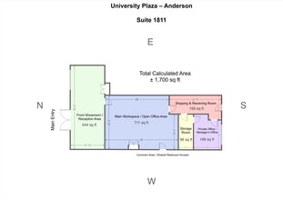1811-1933 University Blvd, Anderson, IN for sale Floor Plan- Image 2 of 13