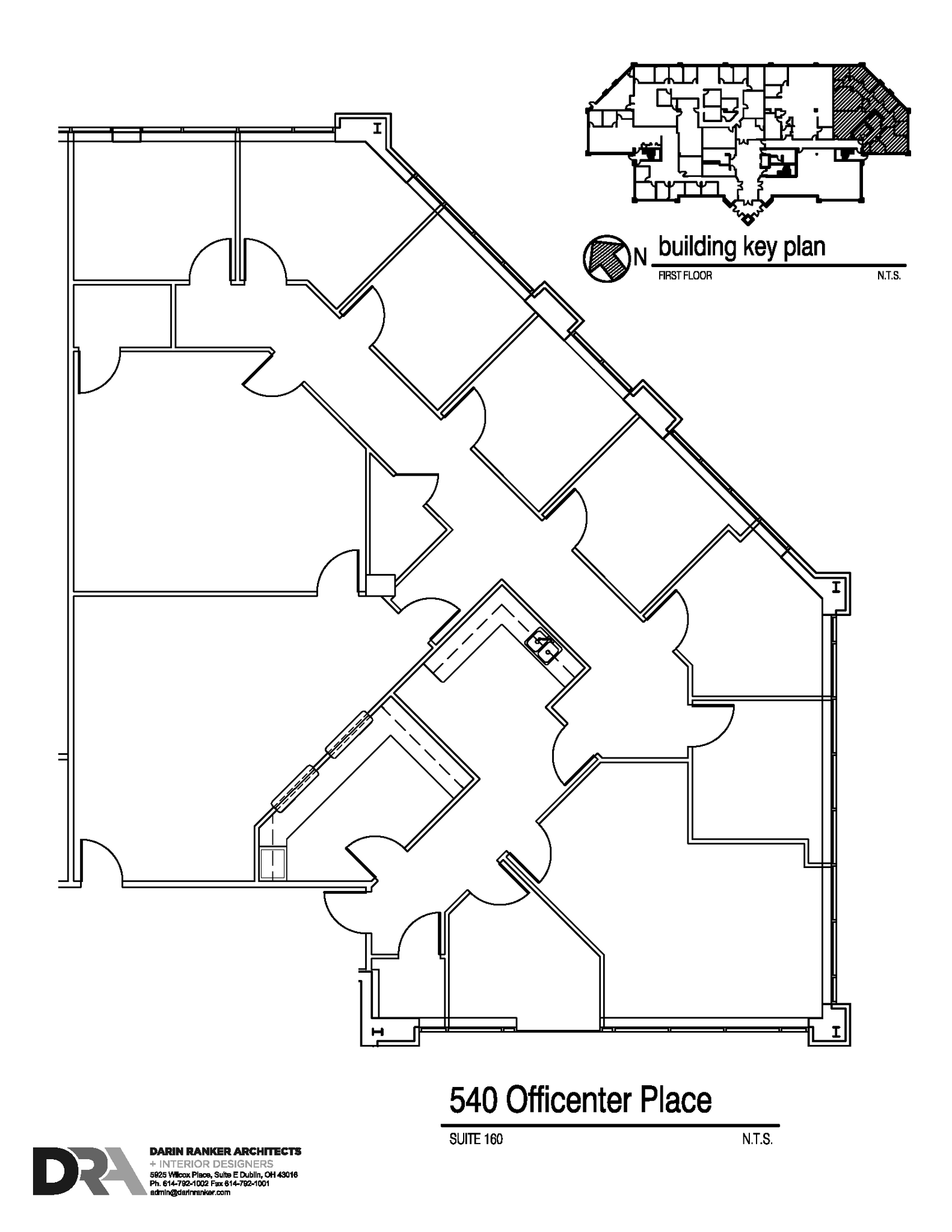 540 Officenter Pl, Gahanna, OH for lease Floor Plan- Image 1 of 1