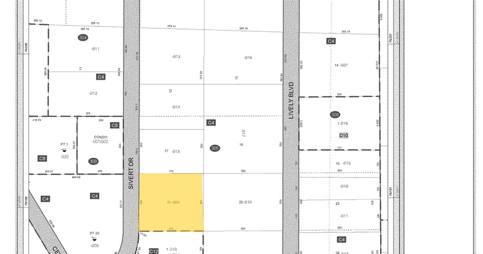 887-895 Sivert Dr, Wood Dale, IL for lease - Plat Map - Image 2 of 4