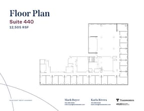 4520 East West Hwy, Bethesda, MD à louer Plan d’étage- Image 1 de 1