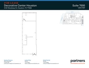 5120 Woodway Dr, Houston, TX for lease Site Plan- Image 1 of 1