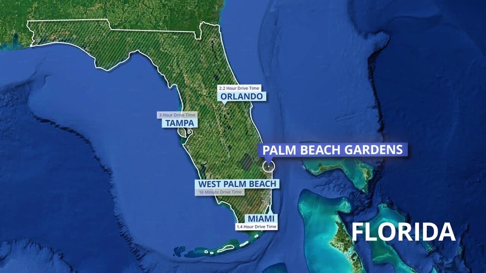 360 Hiatt Dr, Palm Beach Gardens, FL à louer - Vidéo sur l’inscription commerciale - Image 2 de 8