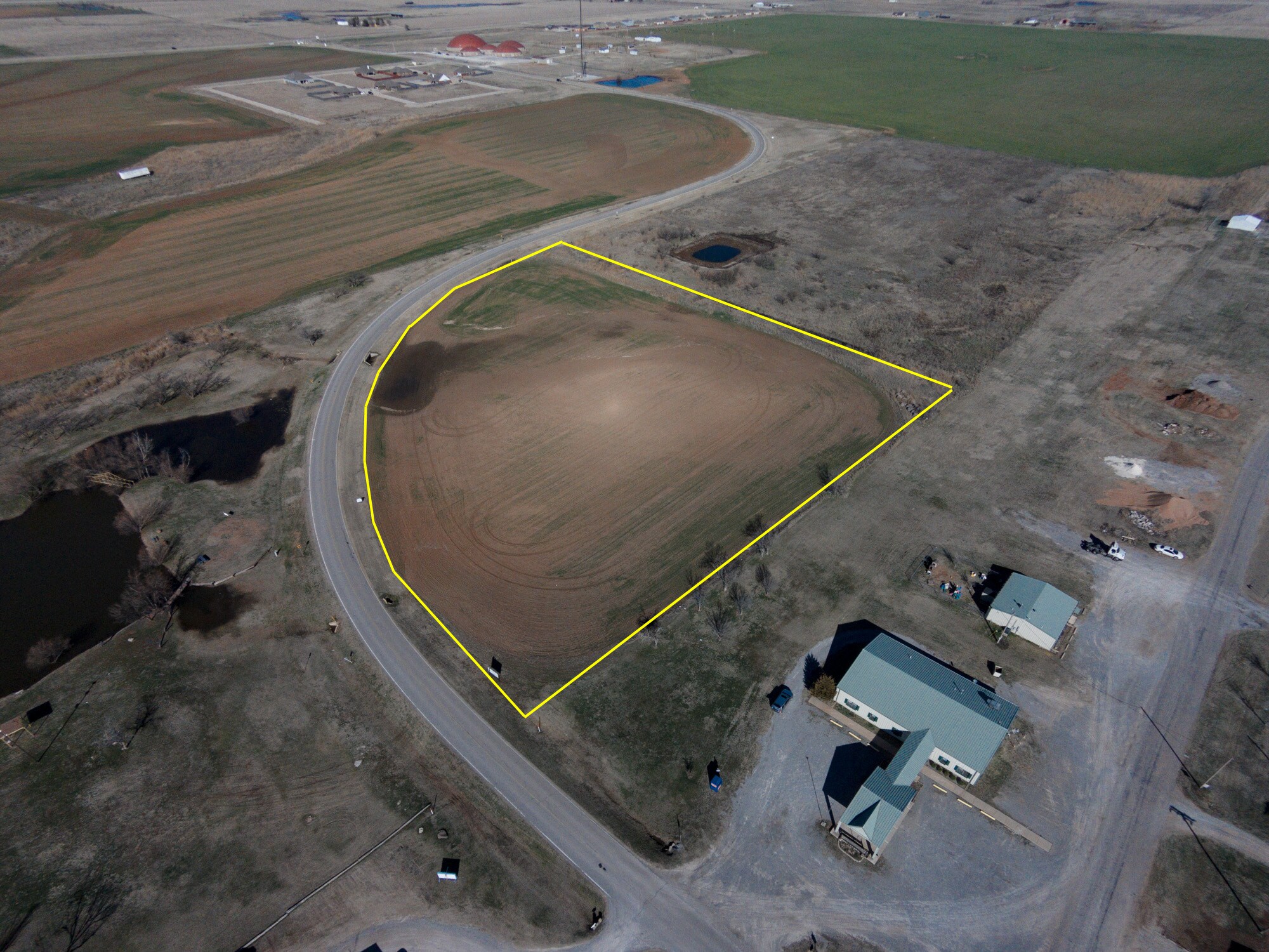 Piute & Main St, Geronimo, OK à vendre Aérien- Image 1 de 2