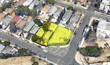 455 E 31st St, Los Angeles, CA - aerial  map view