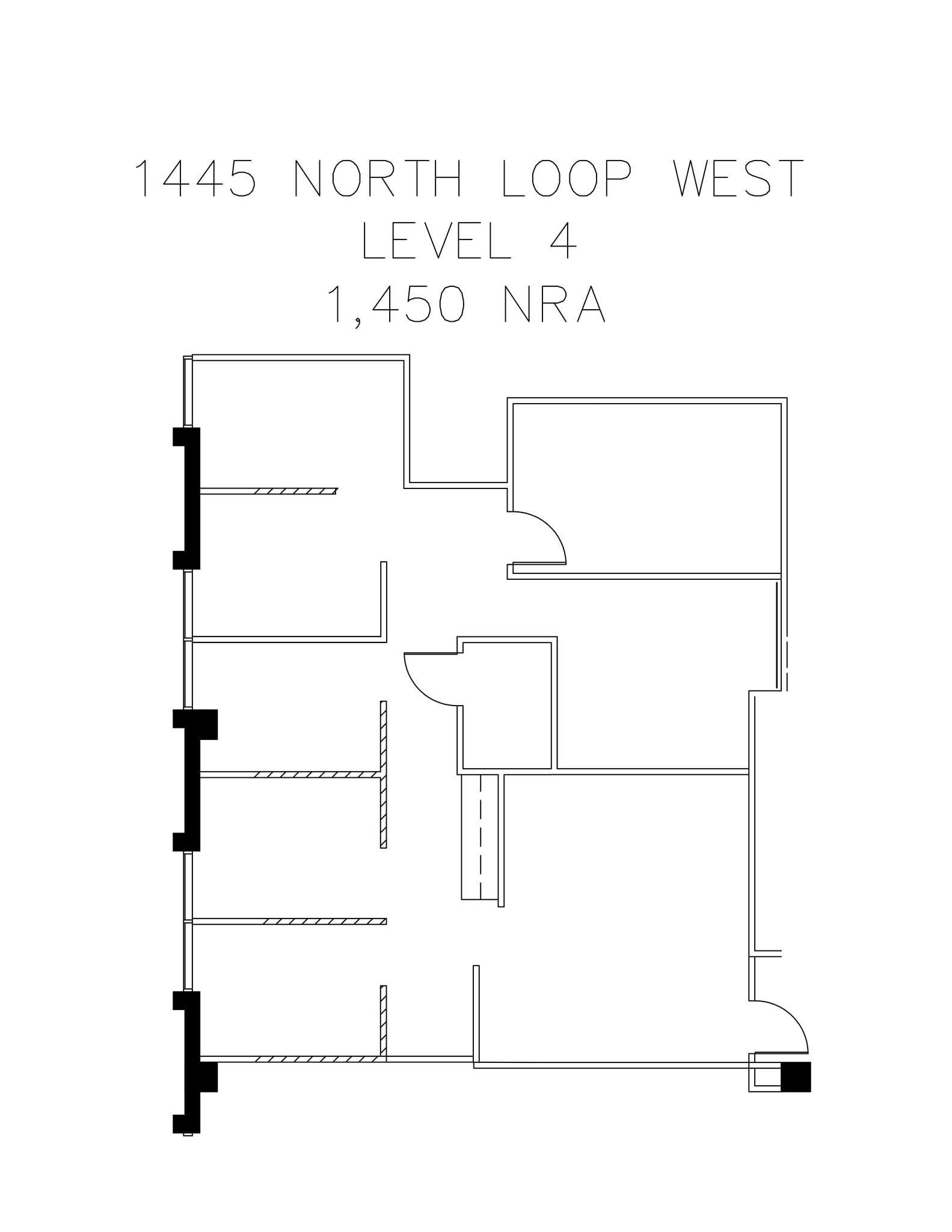 1445 North Loop W, Houston, TX for lease Site Plan- Image 1 of 1