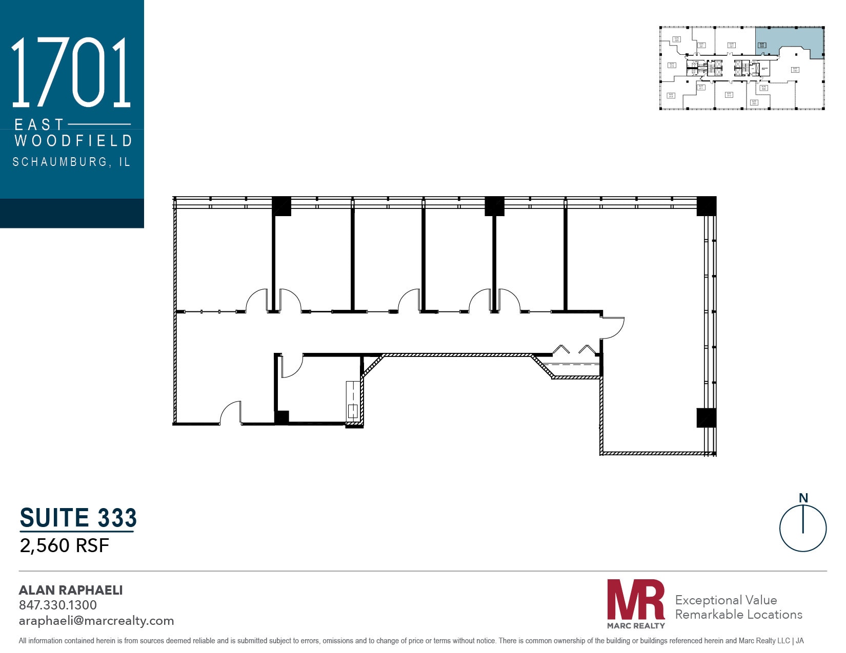 1701 E Woodfield Rd, Schaumburg, IL for lease Floor Plan- Image 1 of 1