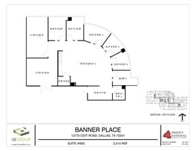 12770 Coit Rd, Dallas, TX à louer Plan de site- Image 2 de 2