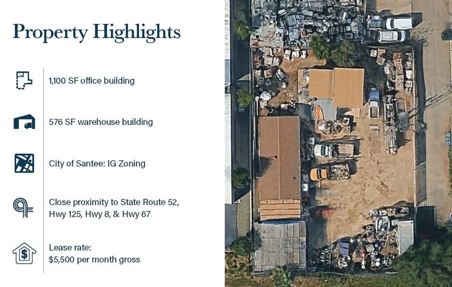 8504 Hubbles Ln, Santee, CA for lease - Building Photo - Image 2 of 2