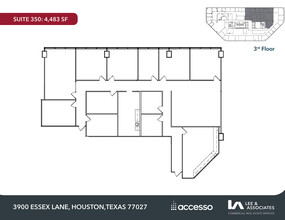 3900 Essex Ln, Houston, TX for lease Floor Plan- Image 1 of 2