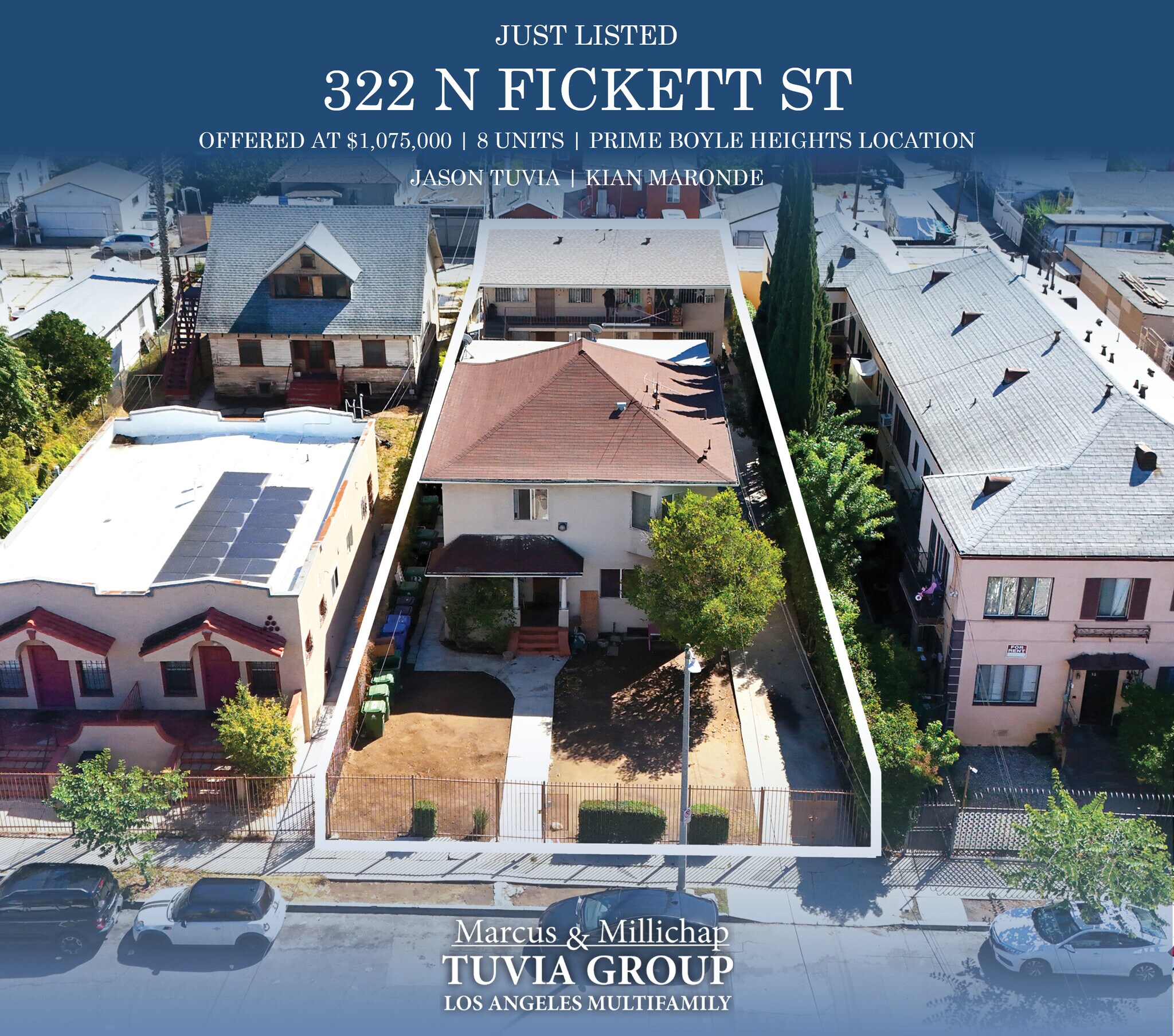 322 N Fickett St, Los Angeles, CA à vendre Photo principale- Image 1 de 12