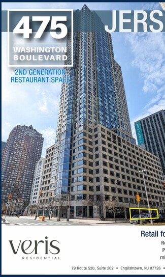 More details for 475 Washington Blvd, Jersey City, NJ - Retail for Lease