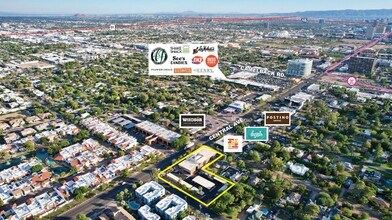 5300 N Central Ave, Phoenix, AZ - AERIAL  map view - Image1