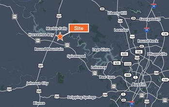 Ranch to Market 2147, Marble Falls, TX - AERIAL map view - Image1