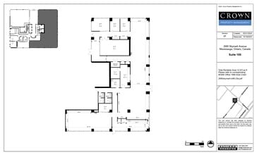 2680 Skymark Ave, Mississauga, ON à louer Plan d’étage- Image 1 de 1