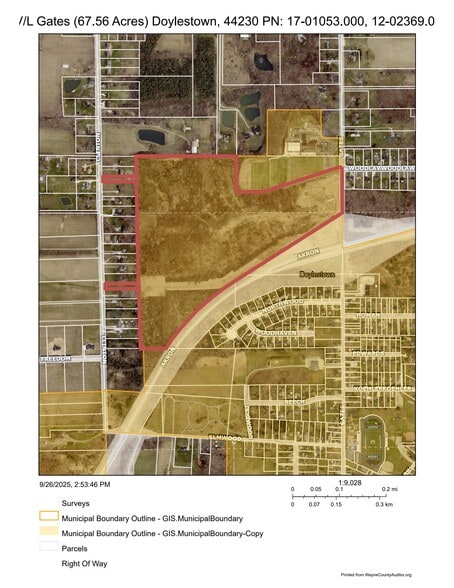 Gates St, Doylestown, OH à vendre - Photo du bâtiment - Image 1 de 3