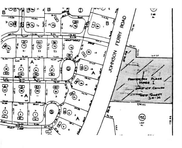 2856 Johnson Ferry Rd, Marietta, GA for sale - Plat Map - Image 2 of 2