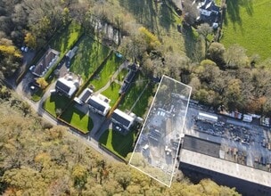 Station Yard, Aberaeron, DYF - AÉRIEN  Vue de la carte
