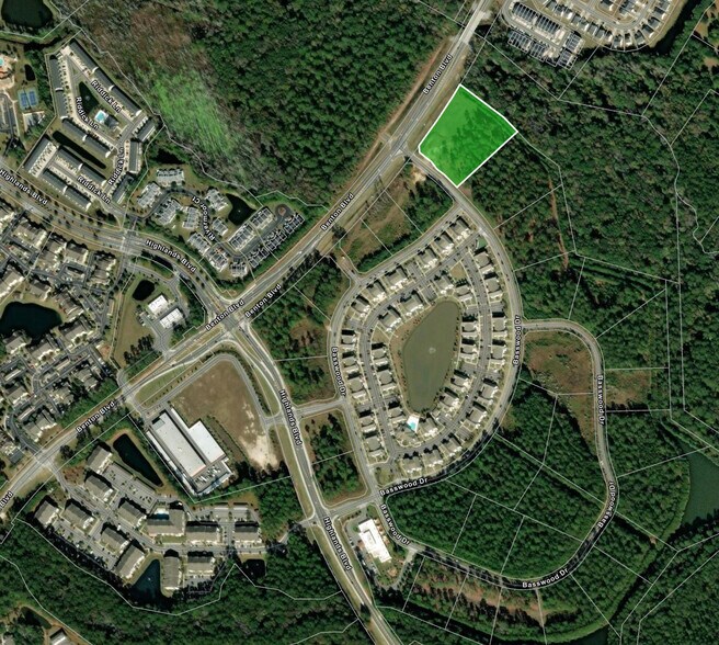 218 Basswood Dr, Savannah, GA à vendre - Aérien - Image 2 de 4