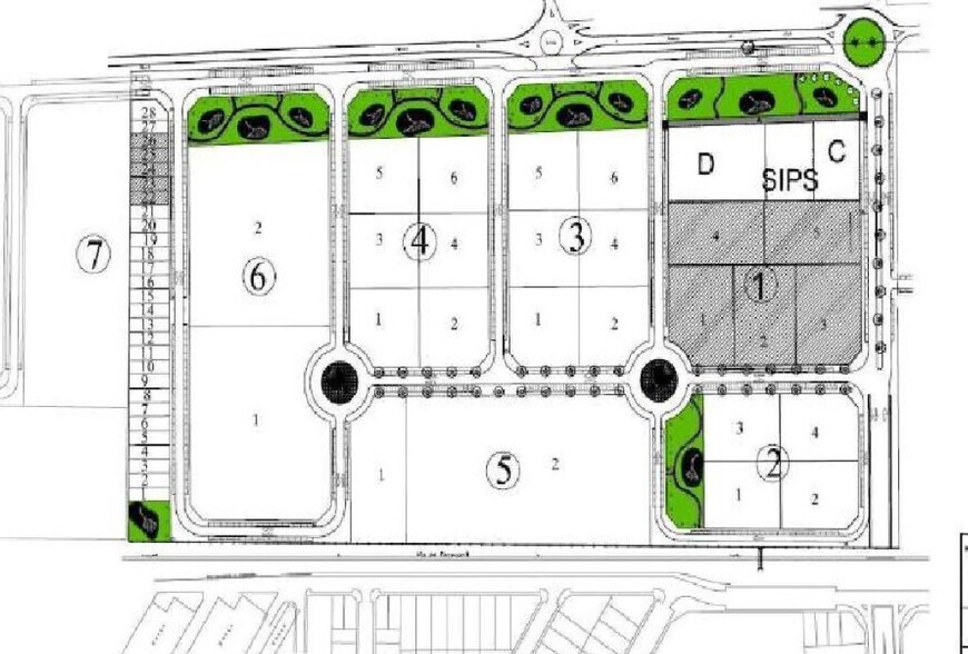 Calle Laguna Larga Siete, 14, Alcalá de Guadaíra, Sevilla for sale - Plat Map - Image 2 of 2