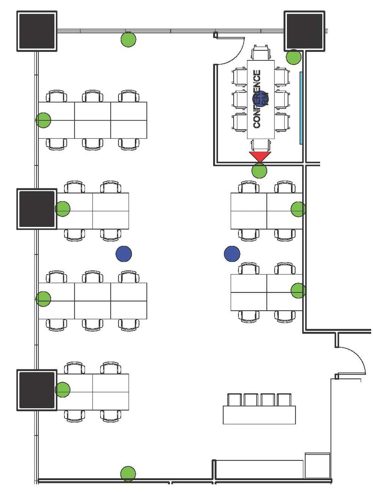 1801 Broadway, Denver, CO for lease Floor Plan- Image 1 of 1