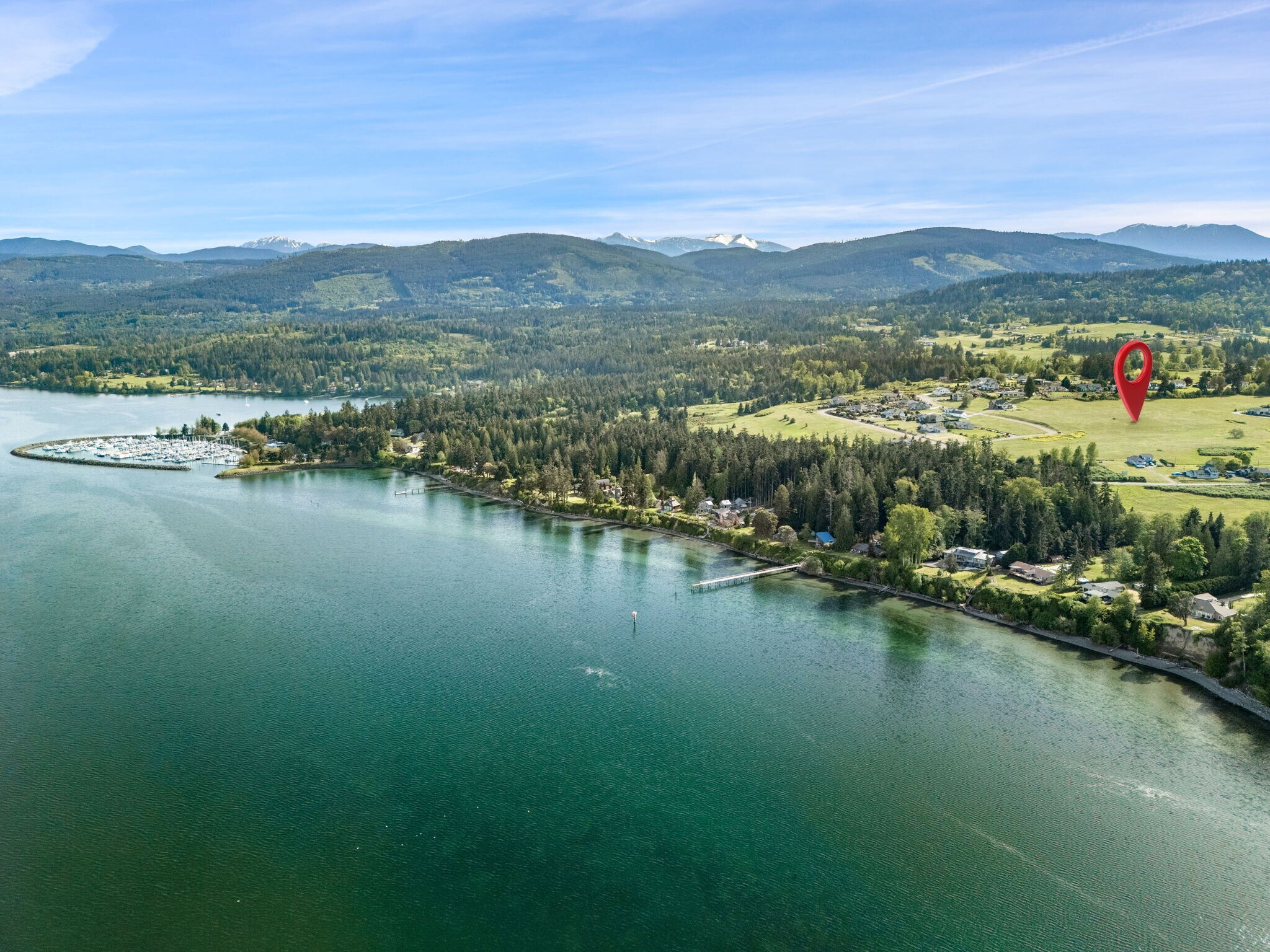 1810 W Sequim Bay Rd, Sequim, WA à vendre Aérien- Image 1 de 46