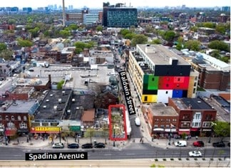 Plus de détails pour 374 Spadina Ave, Toronto, ON - Terrain à vendre