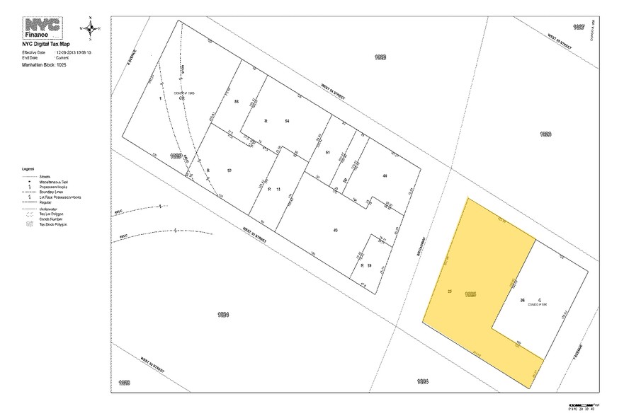 1700 Broadway, New York, NY à louer - Plan cadastral - Image 2 de 34