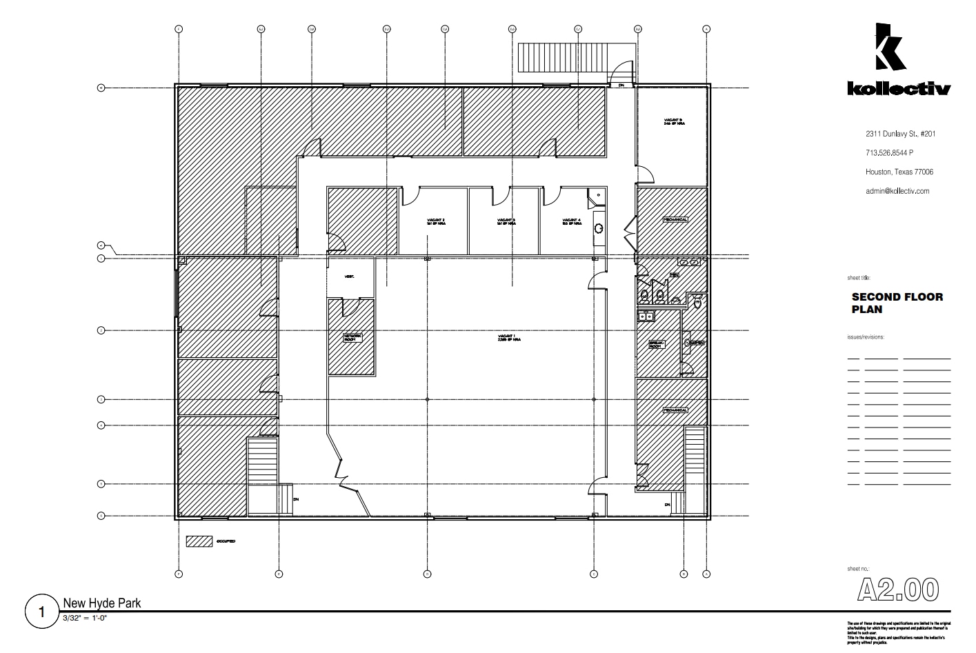 2311 Dunlavy St, Houston, TX à louer Plan d’étage- Image 1 de 1