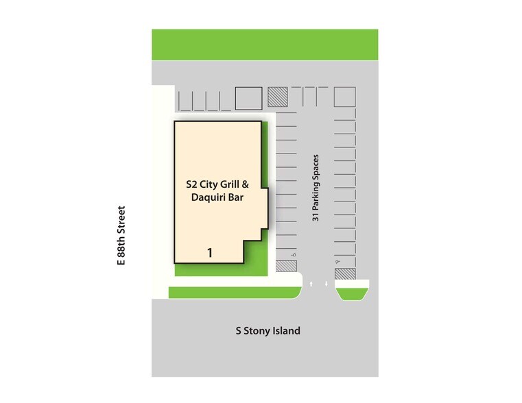 8734 S Stony Island Ave, Chicago, IL à vendre - Plan de site - Image 3 de 3