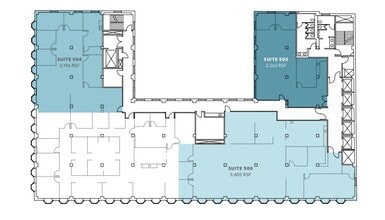 617 W 7th St, Los Angeles, CA for lease Floor Plan- Image 1 of 1