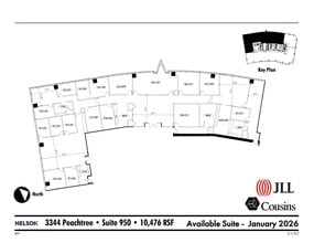 3344 Peachtree Rd NE, Atlanta, GA for lease Site Plan- Image 1 of 2