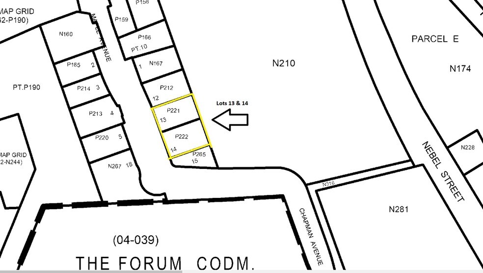 11909 Maple Ave, Rockville, MD à vendre - Plan cadastral - Image 3 de 5