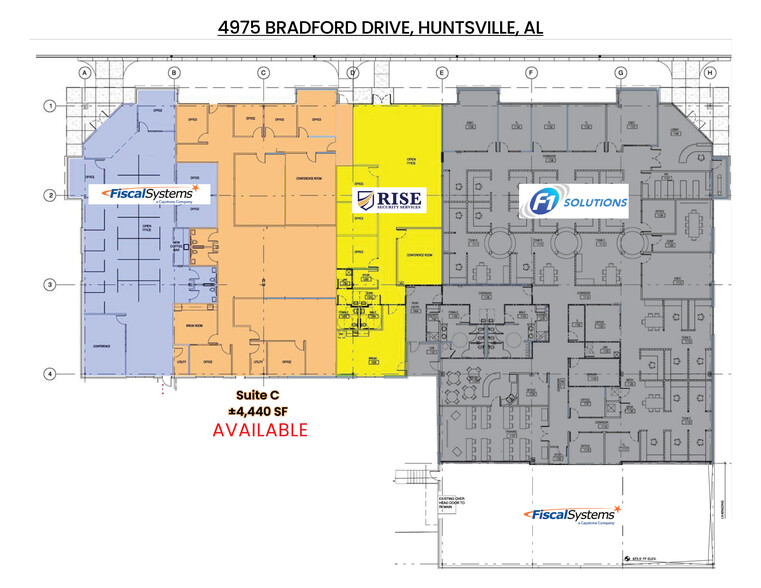 4975 Bradford Dr, Huntsville, AL à louer - Plan d  tage - Image 3 de 3