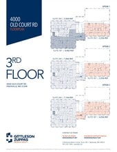 4000 Old Court Rd, Pikesville, MD à louer Plan d’étage- Image 2 de 2