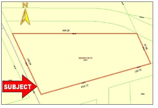 5011 Vernon Rd, Jacksonville, FL for lease - Plat Map - Image 3 of 15