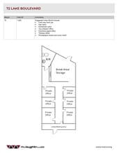 72-76 Lake Blvd, Redding, CA à louer Plan de site- Image 1 de 1